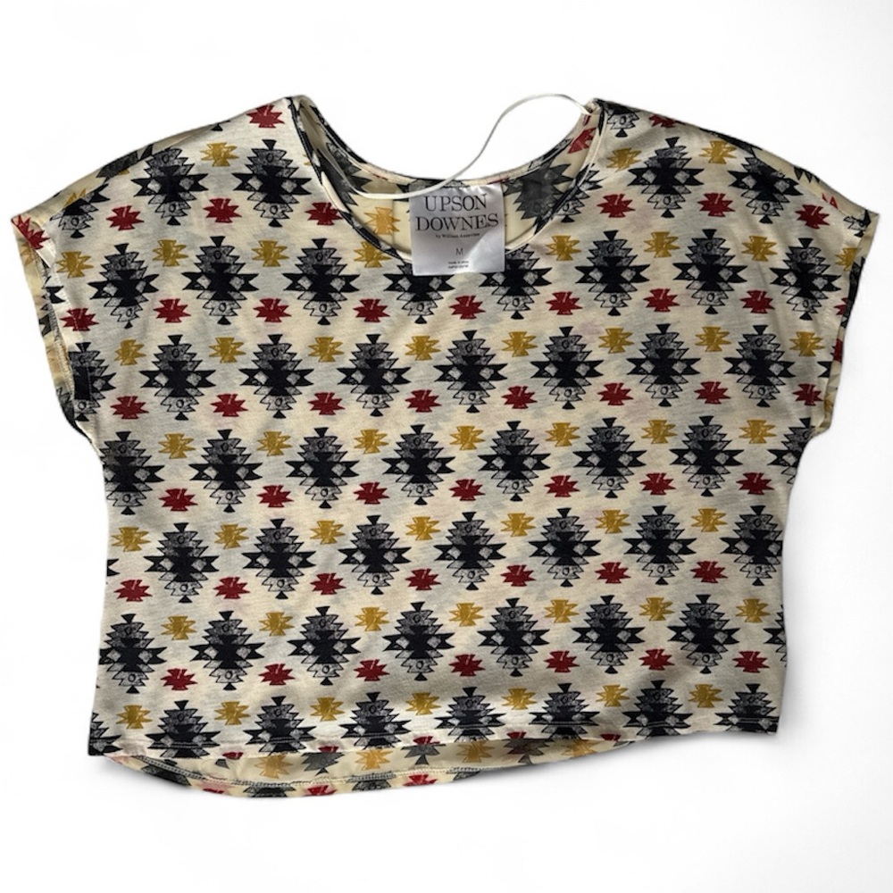 Urban outfitters geometric blouse
